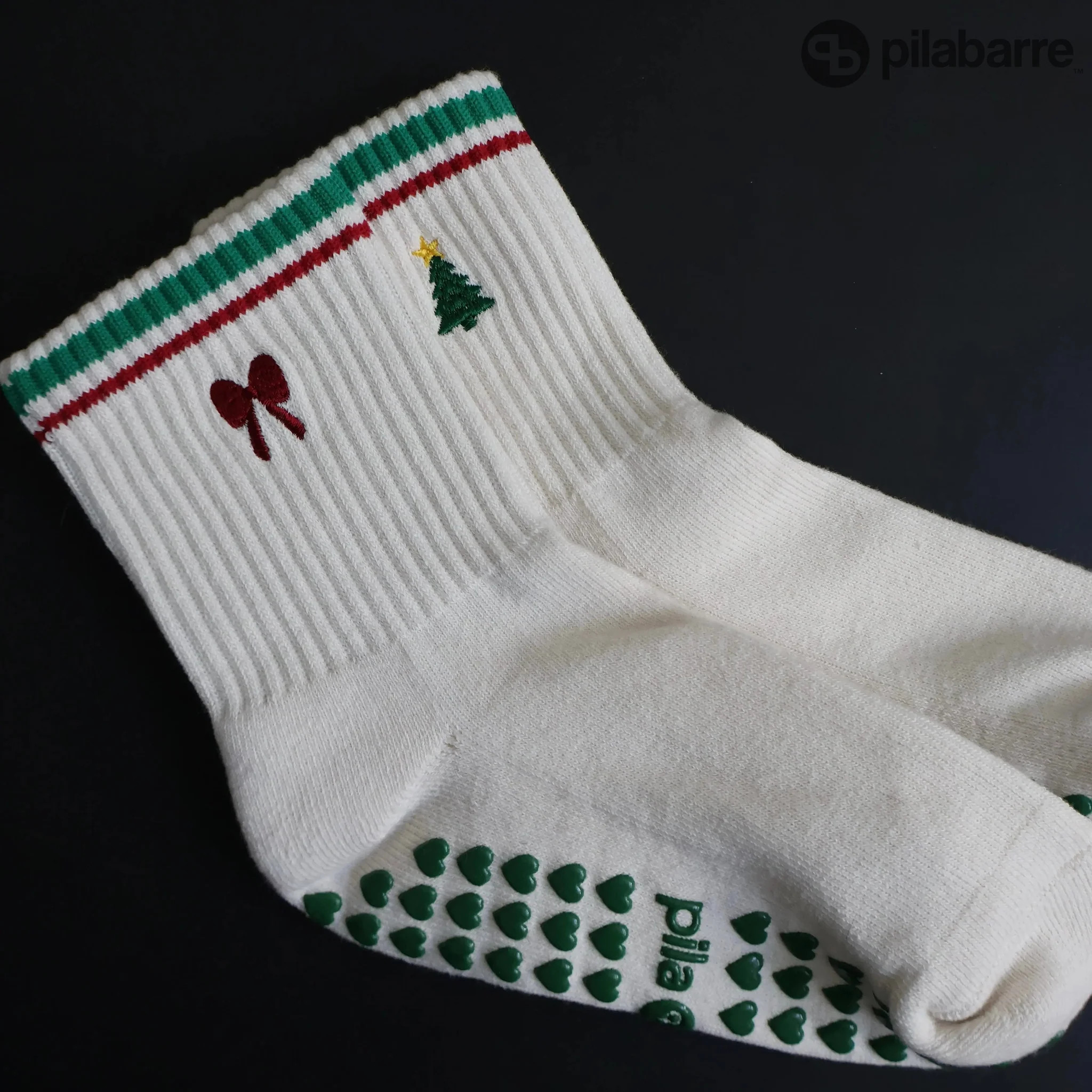 Holiday Grip Socks | Pilabarre