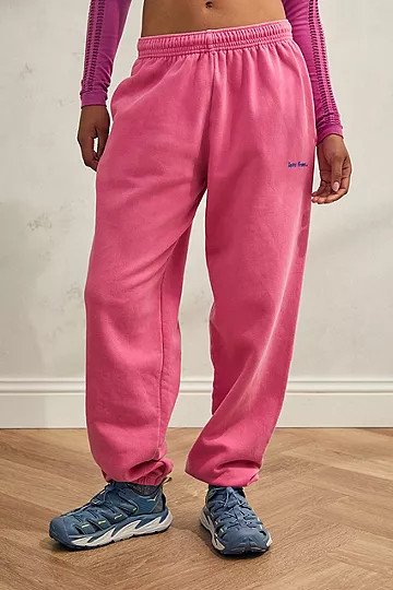 iets frans... Pink Cuffed Joggers | Urban Outfitters (EU)