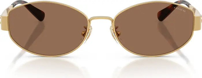 COACH 57mm Irregular Sunglasses | Nordstrom | Nordstrom