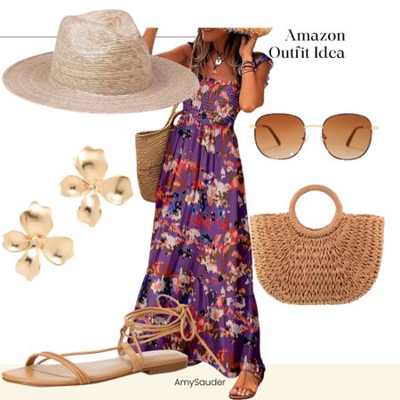 Amazon finds 
Spring outfit 
Dress 
Easter dress 
Vacation outfit 
Sandals 

#LTKSeasonal #LTKfindsunder50 #LTKstyletip