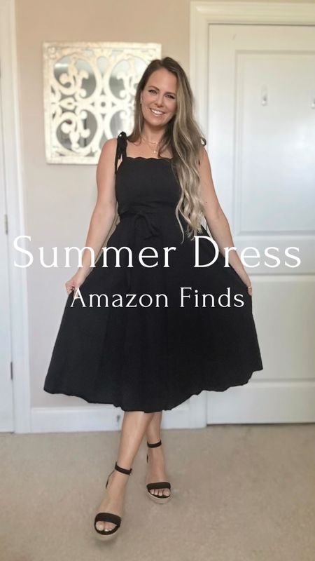 Follow me & THEN Comment LINK to get this look sent directly to your DMs 💞 
**Make sure you are following me before requesting the link- IG won’t deliver the DM if you aren’t following me! 💞

This dress is just perfect for the summer… flowy, breastfeeding friendly, coverage in all the right spots 👌🏽👌🏽

How to shop ⤵️
💞 Follow me and then comment the word LINK and I will DM you the links to the outfit
💞Click on the @liketoknow.it link on the top of my IG page 
💞 Click the @amazon link on the top of my IG page 

Mom Style | Summer Outfits | Casual summer Style | Summer Fashion Trends | Amazon Fashion | Amazon dress | summer dress | flowy dress | date night dress | date night look

#amazonfashion #amazonfashionfinds #amazonfinds #summerfashion #amazondress #amazonfashionfavorites #founditonamazon #founditonamazonfashion #momstyle #momlife #casualdress #grwm #grwmreels #outfitreel #30sfashion #summerdress #girlmom🎀 #summerstyle #charlottenc #mominfluencer #fashionista #streetstyle #chanelhandbag #womensshoes #wedges #goodmorning  #womensdress #fashiongram #flowydress #breastfeedfriendly #breastfeedingfriendly #breastfeedingmom 

#LTKShoeCrush #LTKVideo #LTKStyleTip