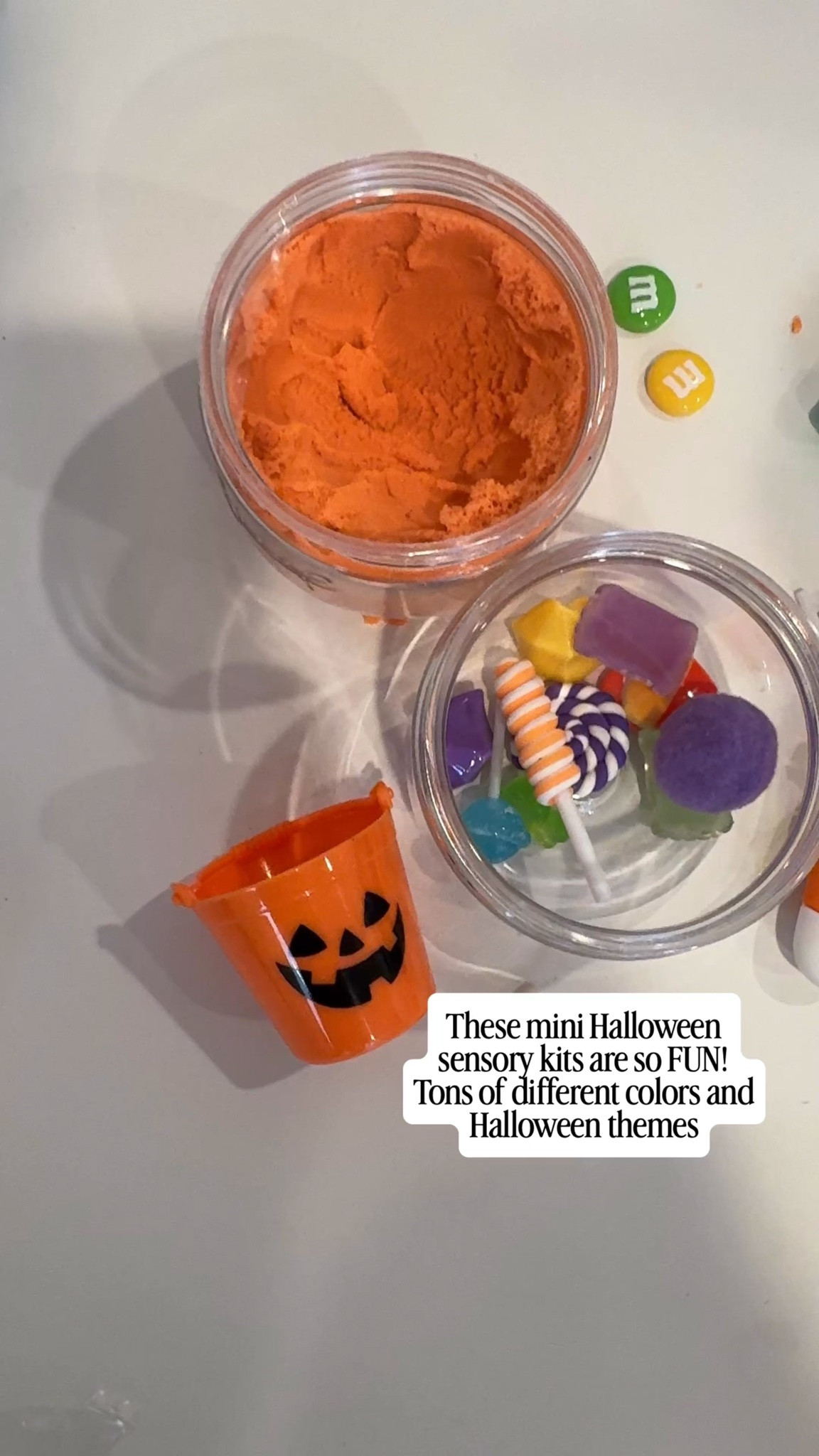A great Halloween cheap for your Littles. These Halloween themes sensory kids come and tons of different slimes and dose. Multiple color options for play two.

#HalloweenFines #HalloweenTreats #HalloweenGiftsForKids ￼

#LTKmomlife #LTKKids #LTKSeasonal