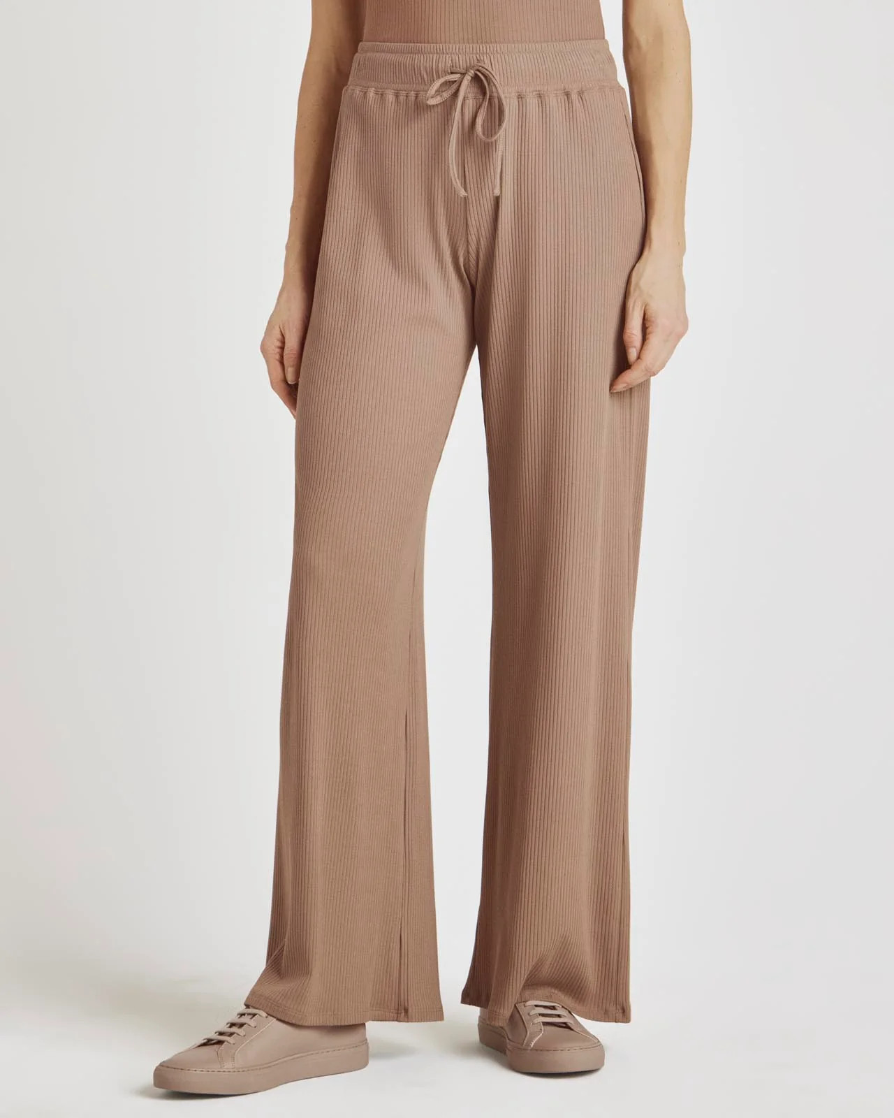 Modal Rib LYR Wide Leg Pant | Splendid