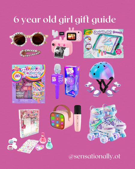 Not sure what's the perfect gift for a 6 year old girl?  

No worries, I got you . Here is a guide of gifts your little girl will love for her 6th birthday.  I have personally gifted most of these to my daughter and she has enjoyed them so far!

Hope this helps you and brings joy to your little girl  

#KidsGift 

#LTKkids #LTKU #LTKSeasonal