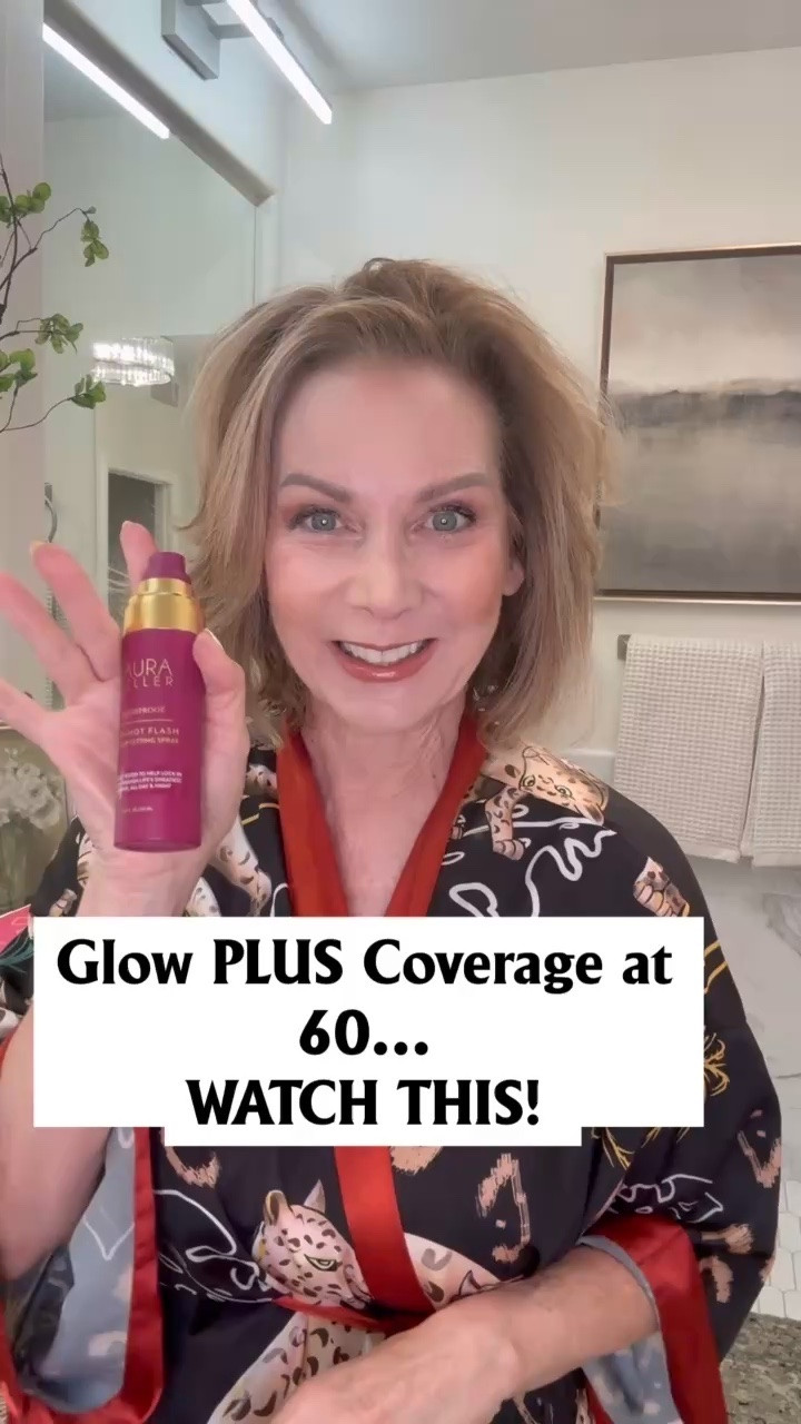 Coverage and Glow at 60? YES! 

Get ready with me for a special photo shoot with my mom! A special day calls for  a special look with Laura Geller Beauty! 

Hot flash setting spray is a must this summer!! 

#LTKselfcare #LTKOver40 #LTKBeauty