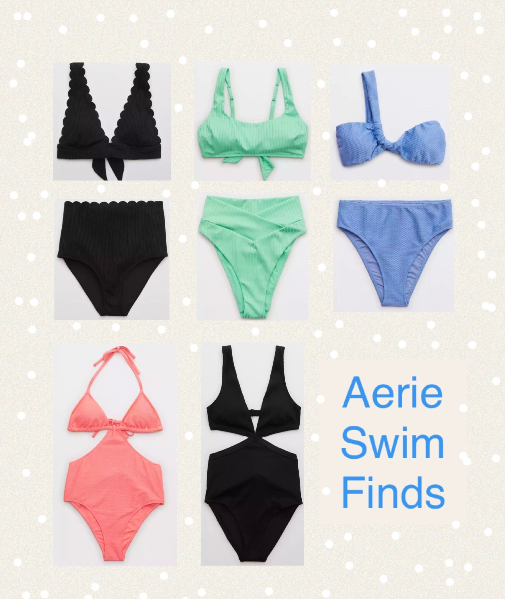 Aerie swim suit finds spring summer swimwear bikinis one piece womens swim beach sale

#LTKSeasonal #LTKswim #LTKsalealert