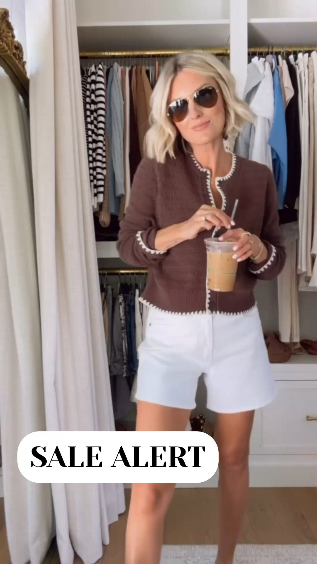 Love this versatile cardigan! Can be worn on its own or easily layered for year round use! The white stitching is too cute. Currently on sale! 👏🏼 wearing S/27

Loverly grey, Abercrombie sale, Abercrombie coupon clearance, brown textured cardigan outfit, white dad shorts, easy everyday outfit ideas, spring summer style women

#LTKSeasonal #LTKSaleAlert #LTKootd