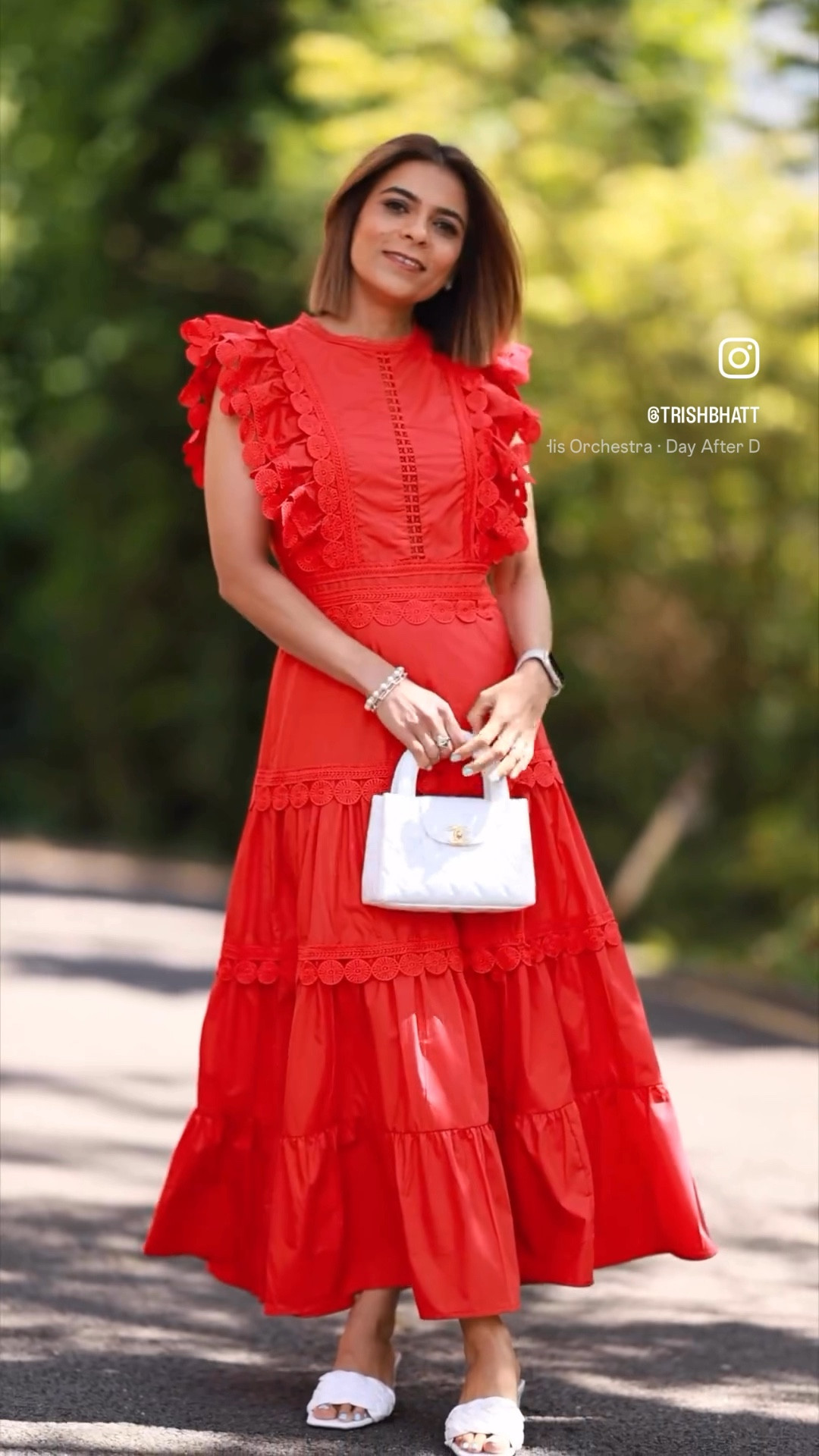 Red maxi dress white chanel bag white flats summer dress holiday dress vacation dress petite dress petite outfit ideas red dress style inspo everyday outfit ideas #LTKsummer

#LTKuk #LTKsummer #LTKtravel
