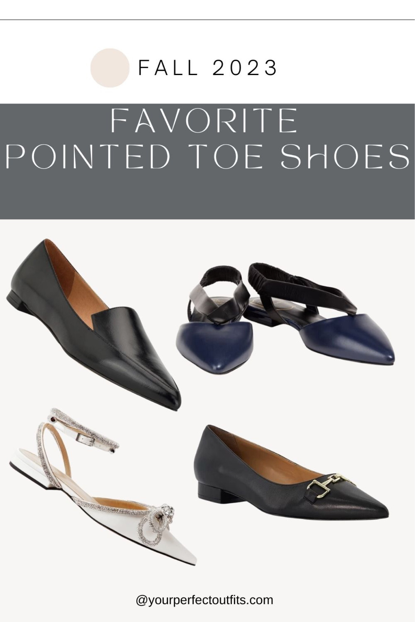 Favorite pointed toe shoes for fall 2023 
Trending shoes 
Fall outfits 


#LTKtravel #LTKfindsunder100 #LTKfindsunder50