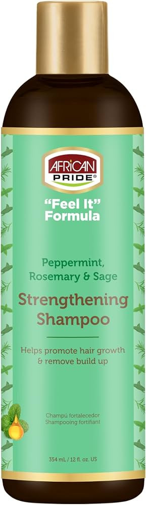 African Pride Feel It Formula Strengthening Shampoo - 12 fl oz | Amazon (US)