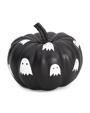 8in Pumpkin With Ghost | TJ Maxx