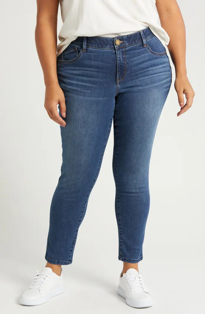Wit & Wisdom 'Ab'Solution Mid Rise Ankle Skinny Jeans | Nordstrom | Nordstrom