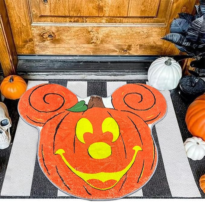 Halloween Mouse Doormat, 27.2 x 31.1'' Non Slip Front Door Mat Doorway Rugs, Halloween Decoration... | Amazon (US)