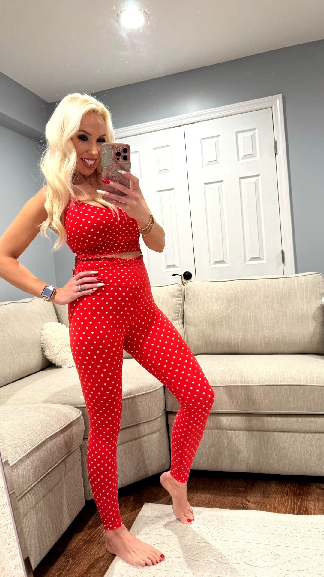 ❤️ This Target Valentine’s find has me SWEATING… in the best way 💗💪
Cute enough to lounge, comfy enough to train ✨

#LTKfitnessgoals #LTKdayinmylife #LTKootd