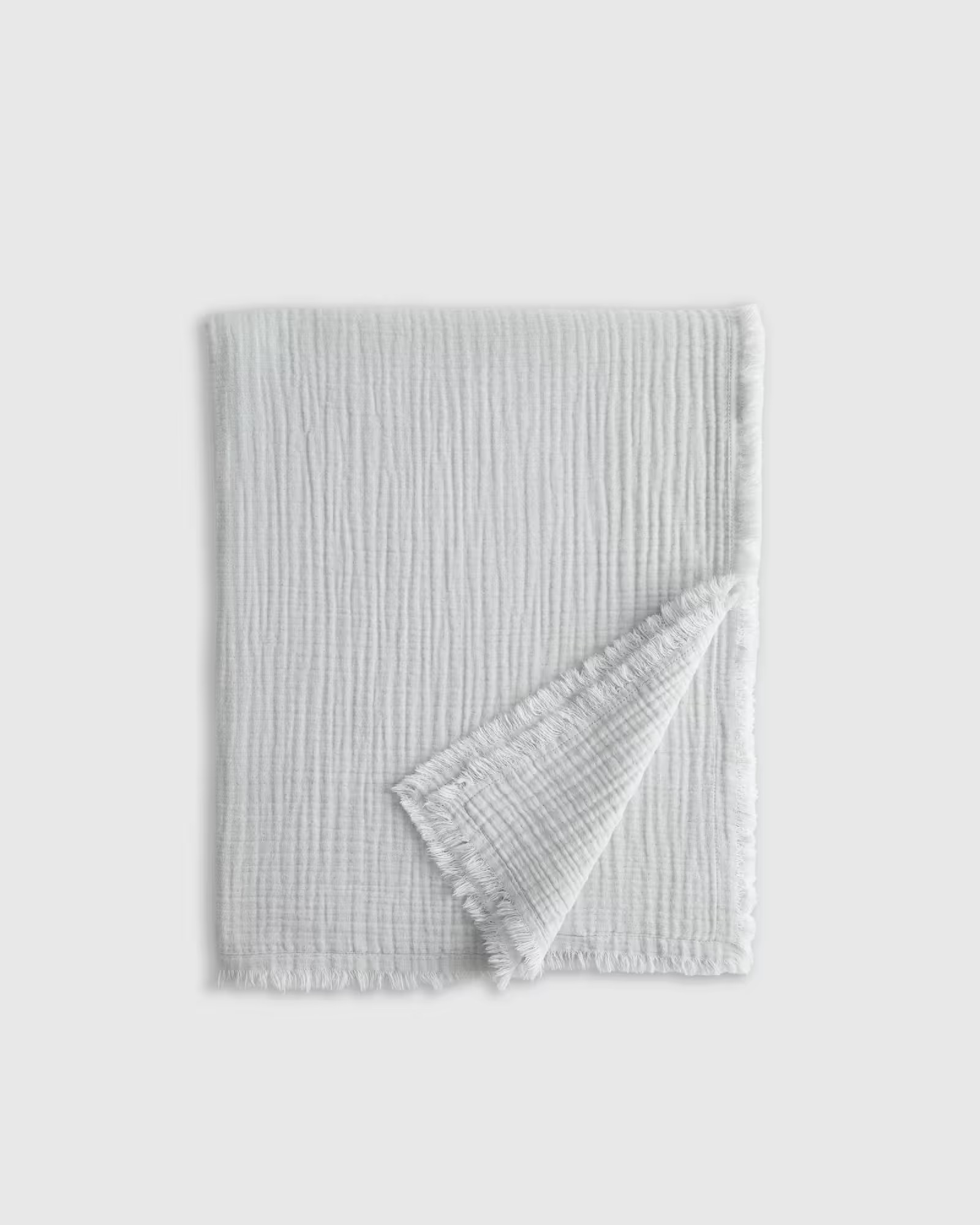 Organic Airy Gauze Throw | Quince