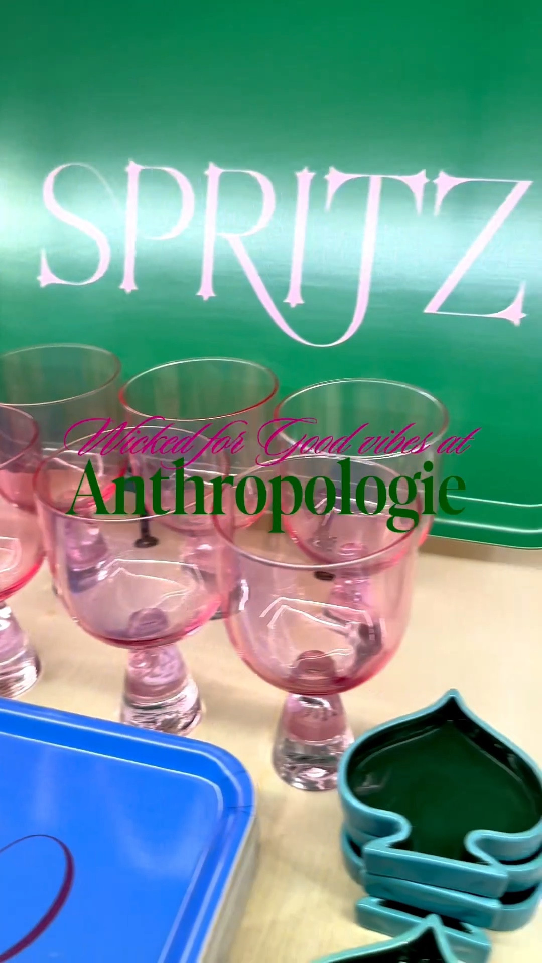 I found the cutest stuff at Anthropologie that gave major Wicked for Good vibes! Perfect for pregaming before going to the movies with your girls! 

#LTKCyberWeek #LTKHome