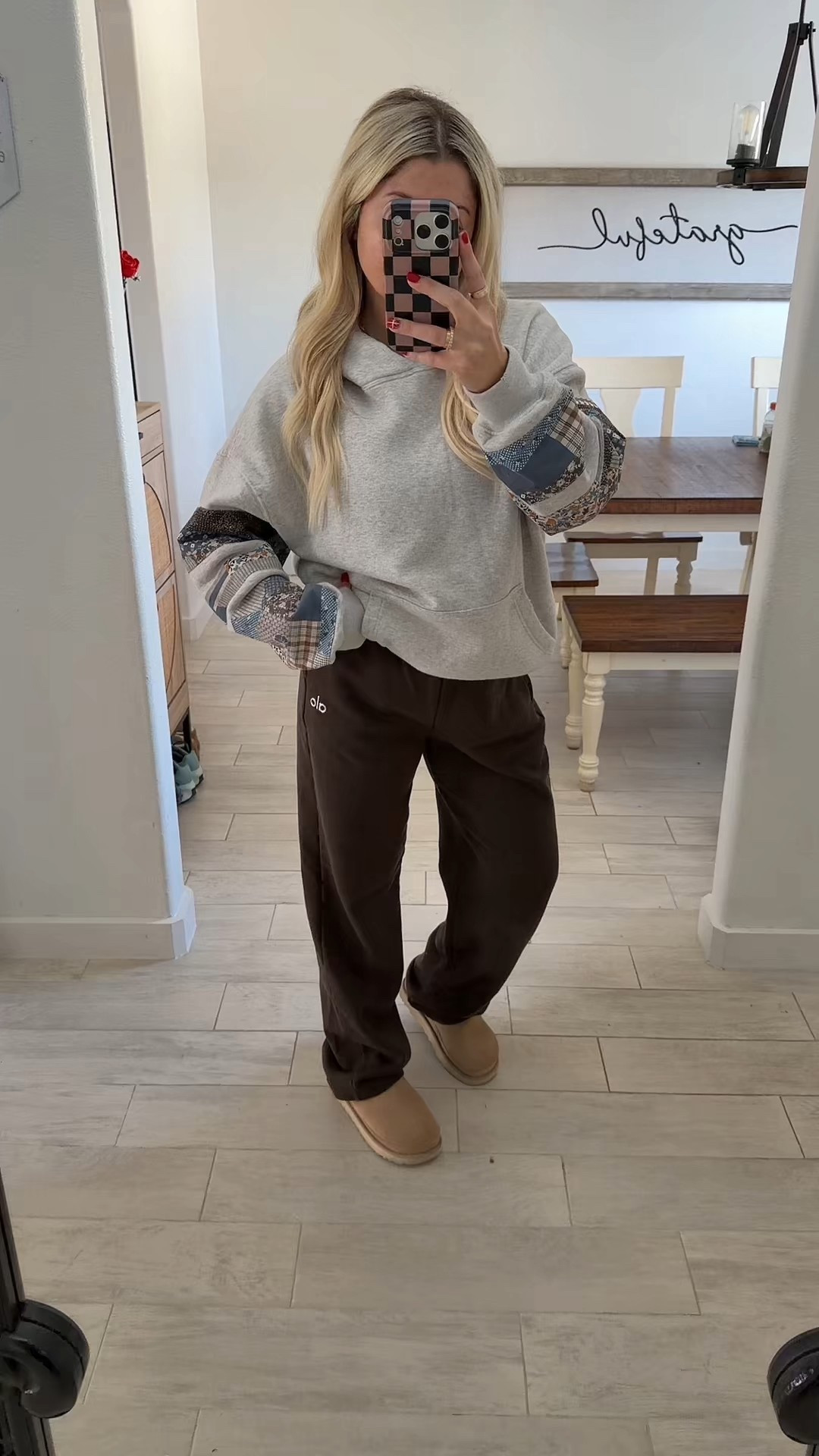 Comfy ootd 
Hoodie small
Alo sweatpants small
Ugg clogs tts

#LTKootd #LTKFindsUnder50 #LTKFindsUnder100