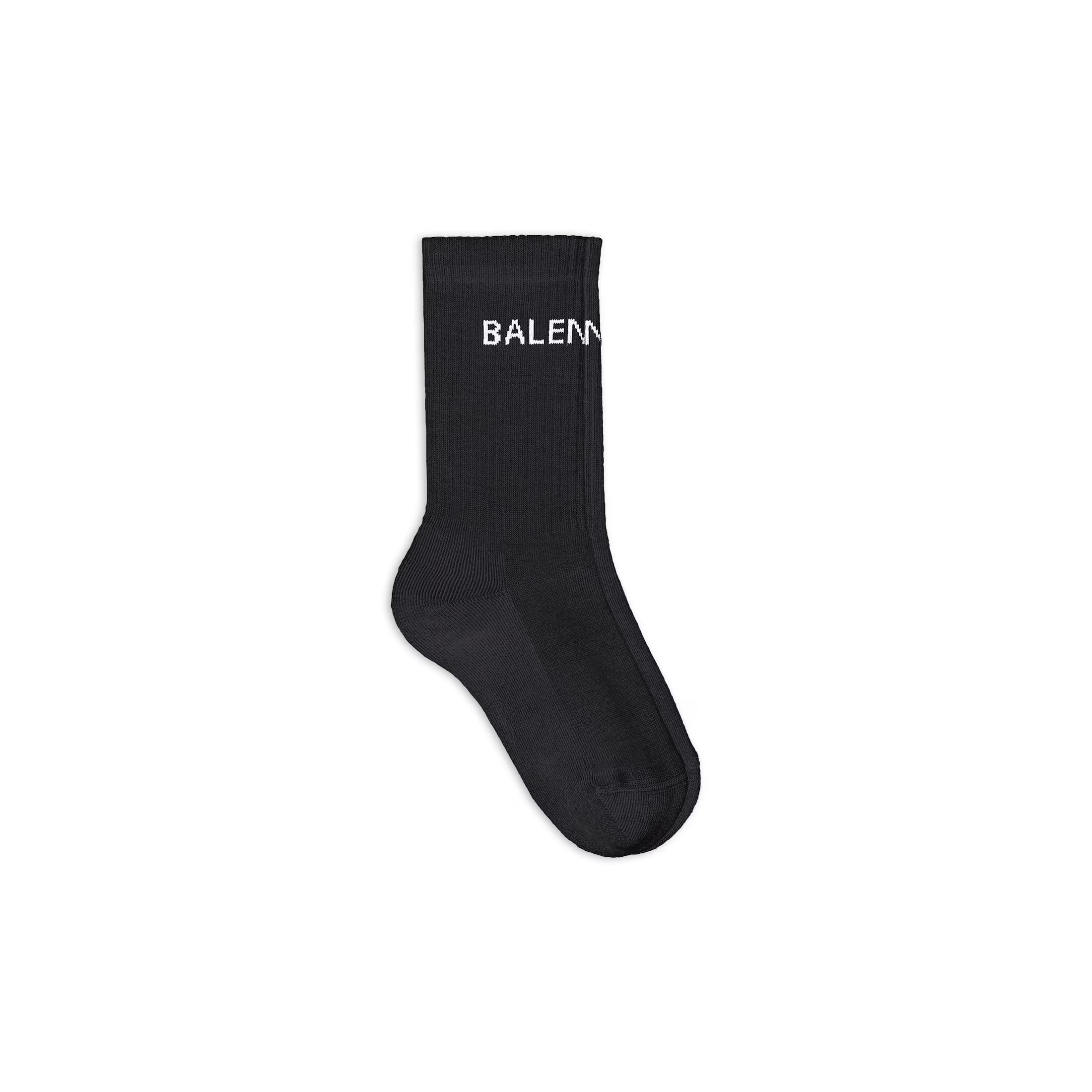 Women's Balenciaga Socks in Black/white | Balenciaga