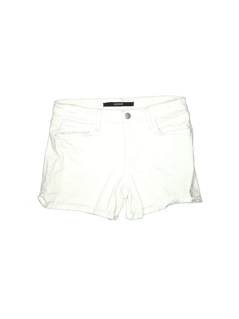 Joe's Jeans Denim Shorts - Mid/Reg Rise: White Bottoms - Size 27 | ThredUp