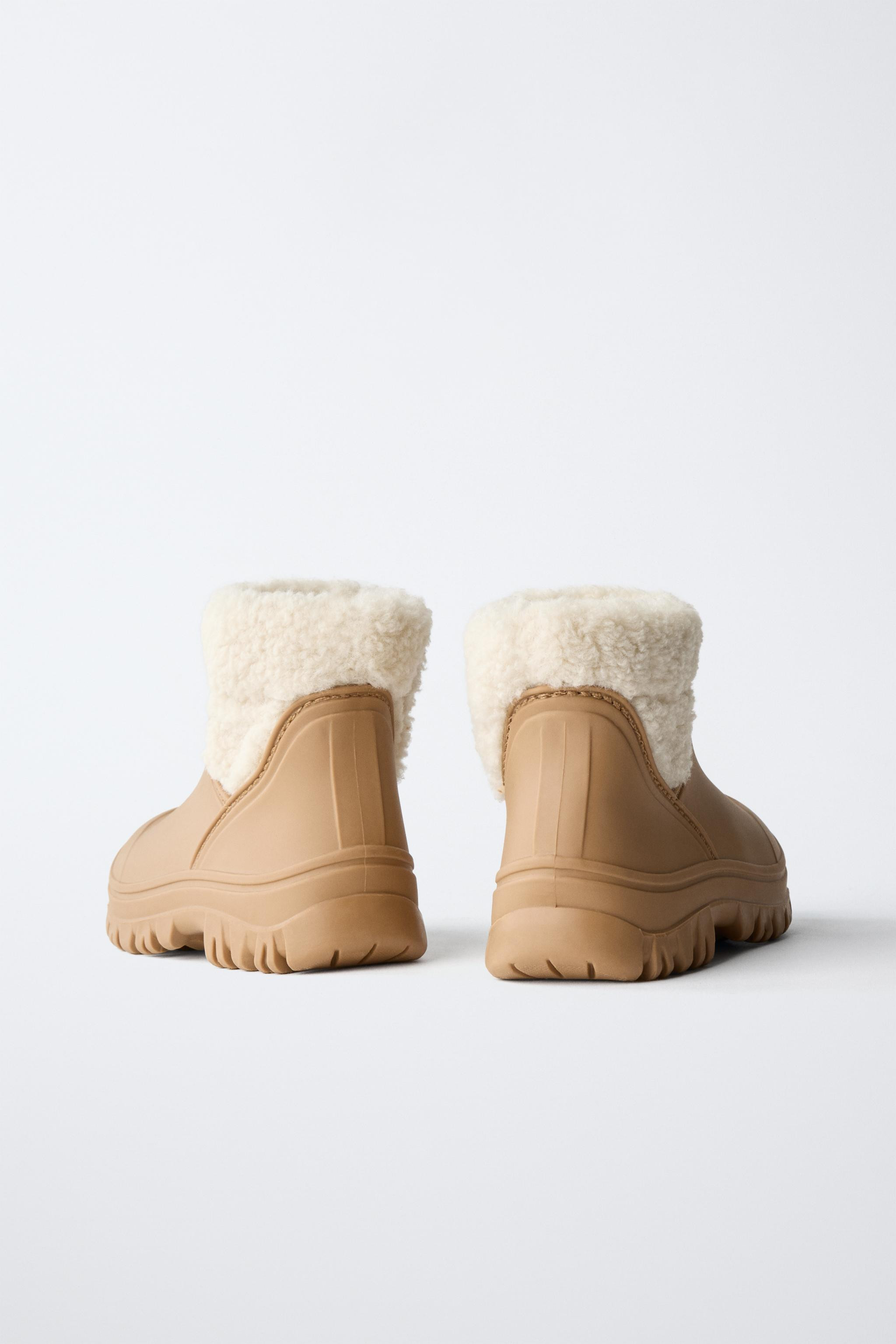 FLEECE RAIN BOOTS | Zara US