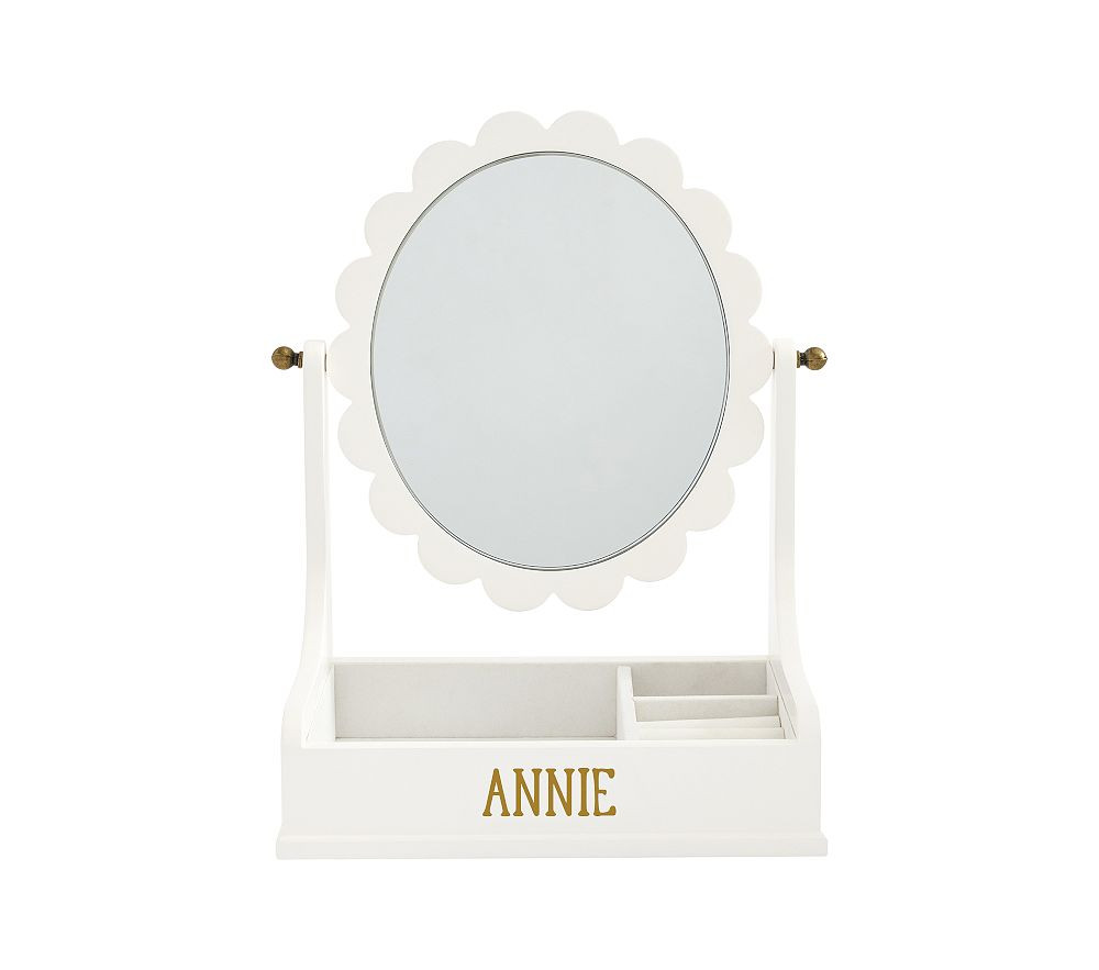 Penny Tabletop Storage Mirror | Pottery Barn Kids