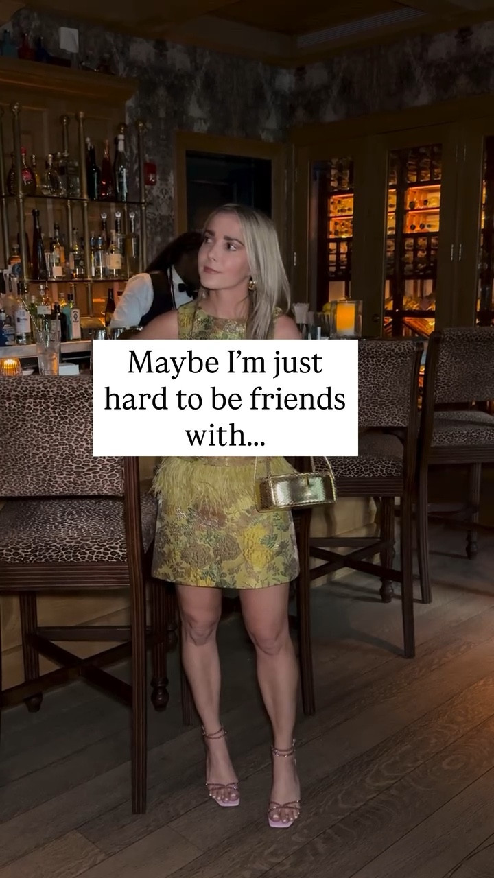 Comment Friend for the exact words & tips to use in my new guide, Your 6-Week Roadmap to Find & Meet the Right Friends so you can finally break this cycle, stop being lonely in your friendships, and you can start finding the ones that last and feel like home. 

And say Hi if you’re open to meeting new friends, you never know who will reply! 

And comment OUTFIT for links. 

About Christie, Dr. C: I’m a Johns Hopkins-trained clinical psychologist with a background in CBT, DBT, behavioral psychology, and motivational models. I blend evidence-based strategies with lived experience to help you handle mean girls, navigate parenting challenges, set real boundaries, make new friends, and stop shrinking in your friendships.