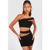 Womens Cut Out Mini Dress - Black - 4 | boohoo (US & Canada)