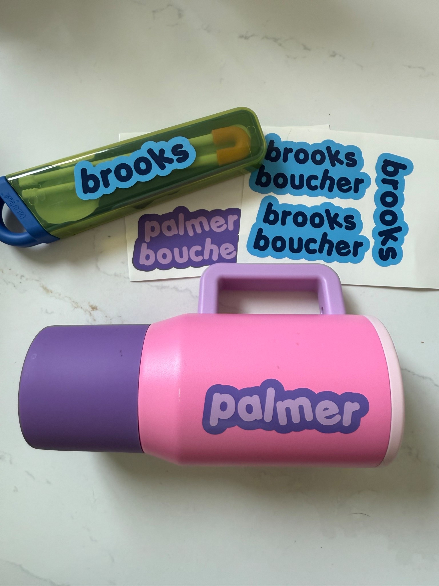 The cutest waterproof stickers for school supplies! 

#LTKFindsUnder50 #LTKKids #LTKSeasonal
