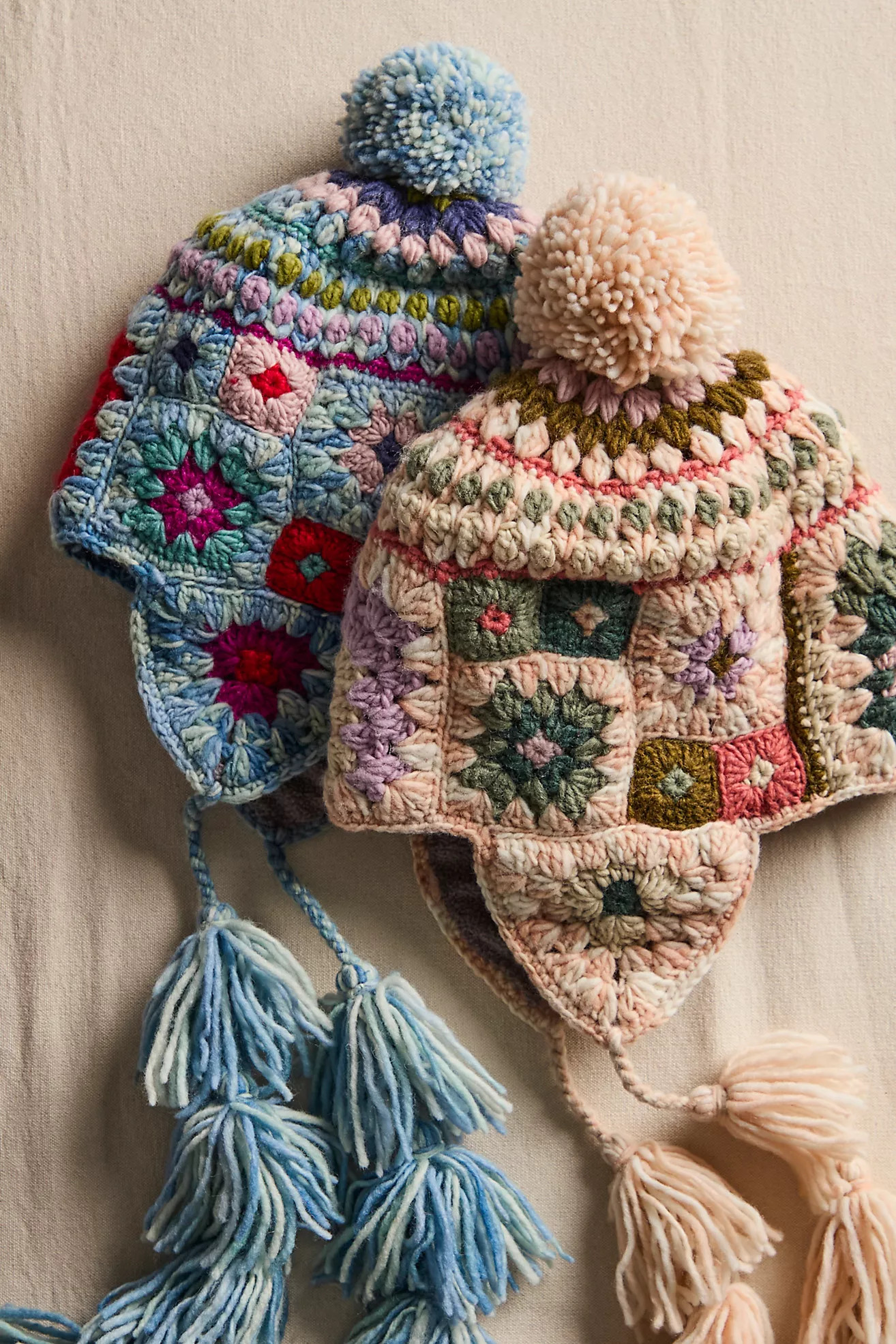 Space Dye Crochet Earflap Hat | Free People (Global - UK&FR Excluded)