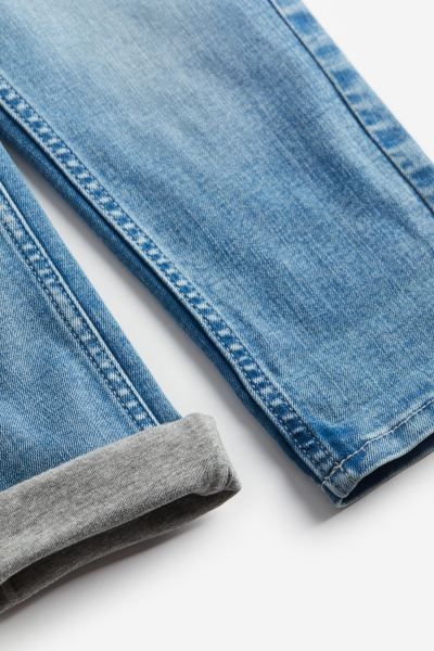 Slim Fit Lined Jeans - Light denim blue - Kids | H&M AU | H&M (AU)