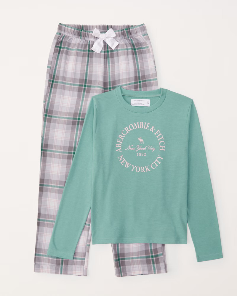 flannel pajama set | Abercrombie & Fitch (US)