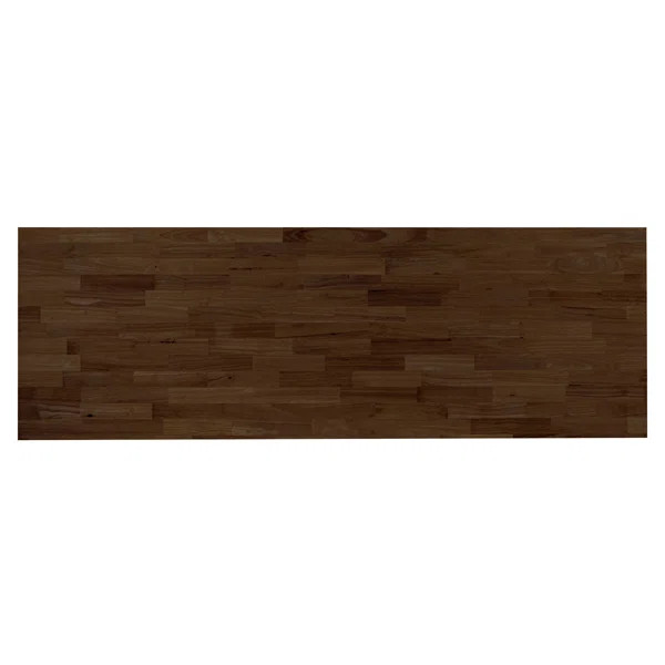 Hevea Prestain Espresso 6 Ft. L X 25 In. W X 1.5 In. T FinishedButcher Block Countertop With Ease... | Wayfair North America