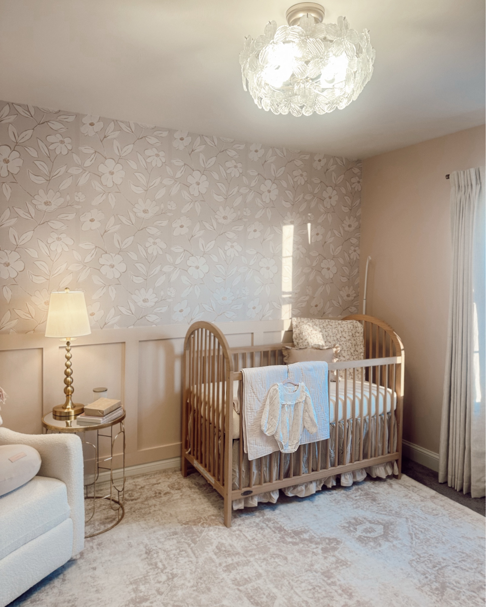 ✨ Baby Girl Nursery Mood Board ✨
Designing the sweetest neutral baby girl nursery with soft beige tones, warm wood textures, floral wallpaper, cozy fabrics, and timeless vintage-inspired decor. This nursery style is calming, feminine, minimal, organic, neutral, airy, warm, and cozy — perfect for creating a peaceful space for your little one.

Sharing all the nursery furniture, neutral nursery decor, boho baby room ideas, girl nursery inspiration, light wood crib, beige nursery paint colors, floral wallpaper, dresser styling, and baby room must-haves you can shop on LTK.
If you love soft neutrals, Scandinavian vibes, natural textures, and classic girl nursery decor, this is for you. 🤍🌿

✨ Shop my baby girl nursery details on LTK:
• Neutral crib
• Matching dresser
• Cozy glider
• Organic bedding
• Floral wallpaper
• Rattan + woven accents
• Vintage-inspired mirror
• Chandelier + wall art
• Soft pillows & blankets

#nurseryinspo #babygirlnursery #neutralnursery #nurserydecorideas #ltkhome #ltkbaby #bohonursery #neutralbabyroom #nurseryorganization #vintagenursery #babynurseryinspiration #babyroomideas #newbornprep #secondtrimester #pregnancyhomedecor



#LTKU #LTKBaby #LTKHome