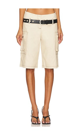 Mallory Shorts in Bone | Revolve Clothing (Global)