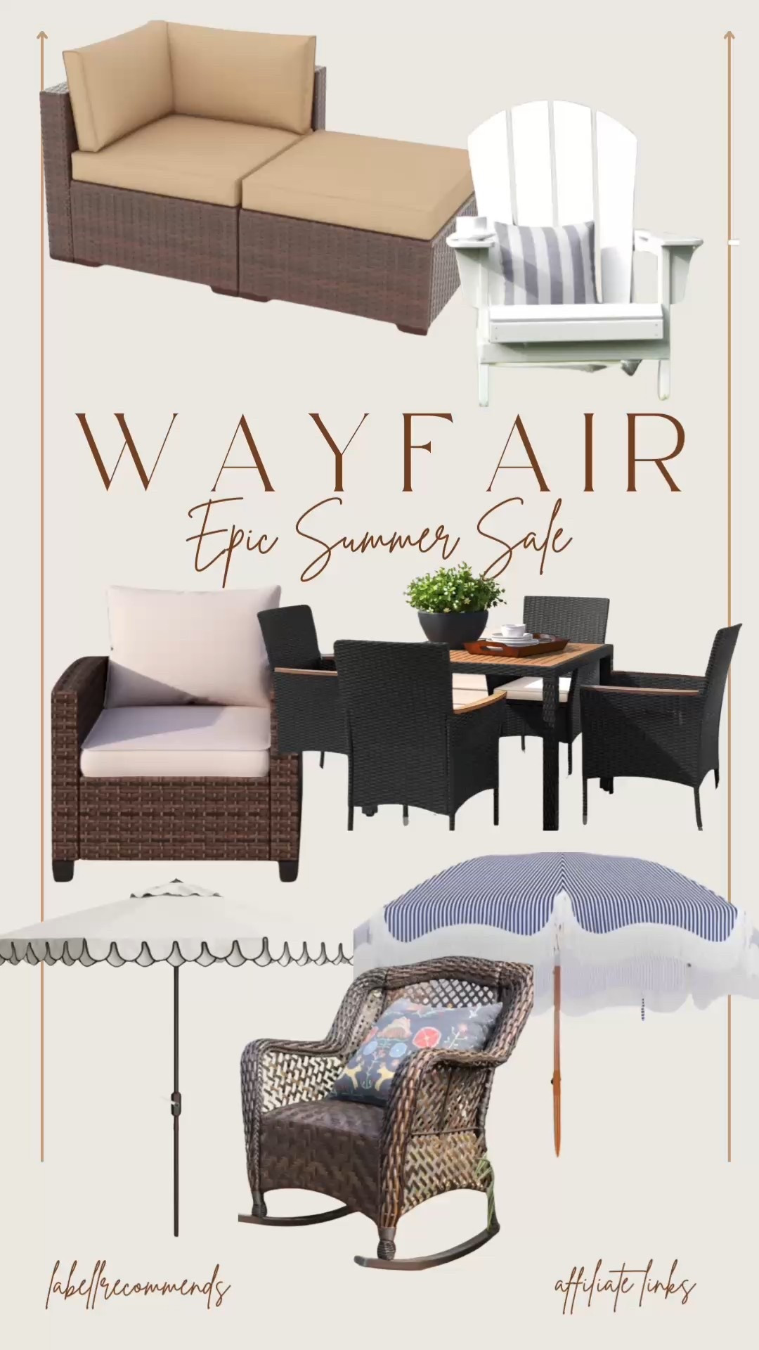 Wayfair Epic Summer Sale. Here are some of my outdoor favorite deals-outside dining sets, patio umbrellas, outside furniture everything you need for outdoor living.

#backyarddecor #wayfair #outdoorfurniture 

Patio umbrellas, outside furniture outdoor dining sets, Wayfair sale

#LTKHome #LTKSaleAlert #LTKSeasonal