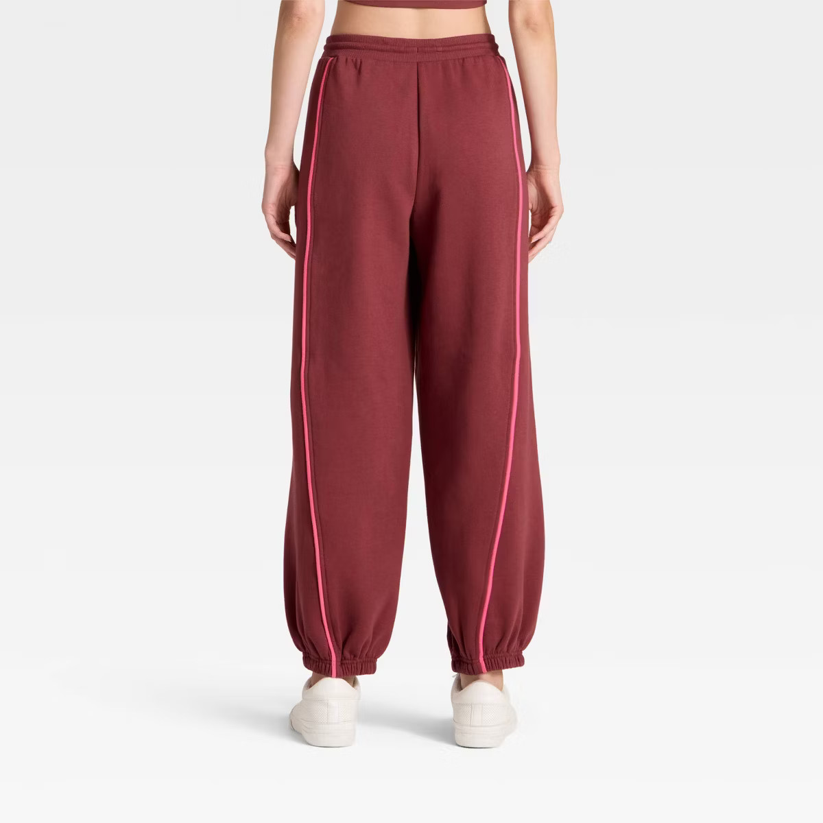 Women's Barrel Leg Fleece Jogger Sweatpants - JoyLab™ | Target