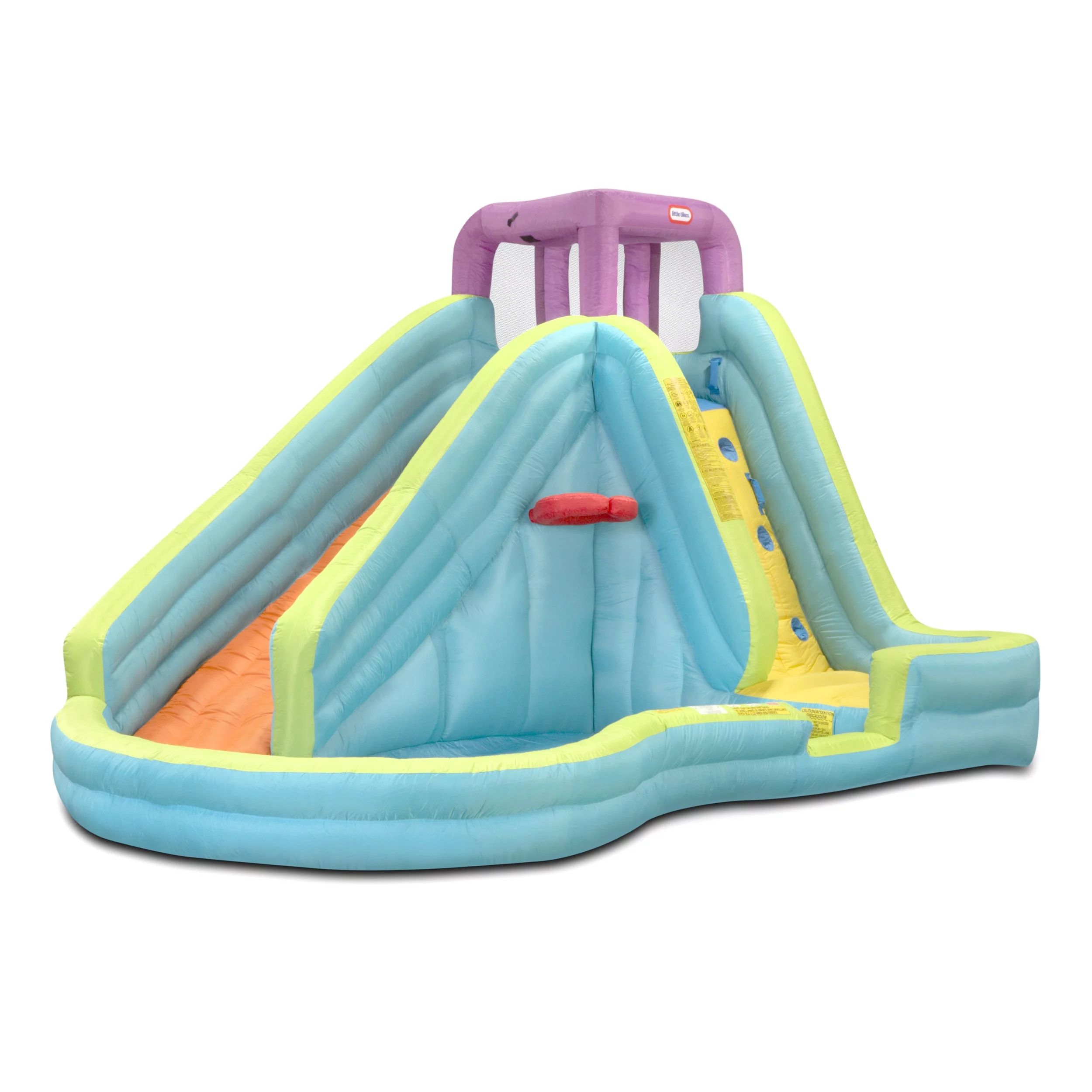 Little Tikes Slam 'n Curve Inflatable Water Slide with Blower | Walmart (US)
