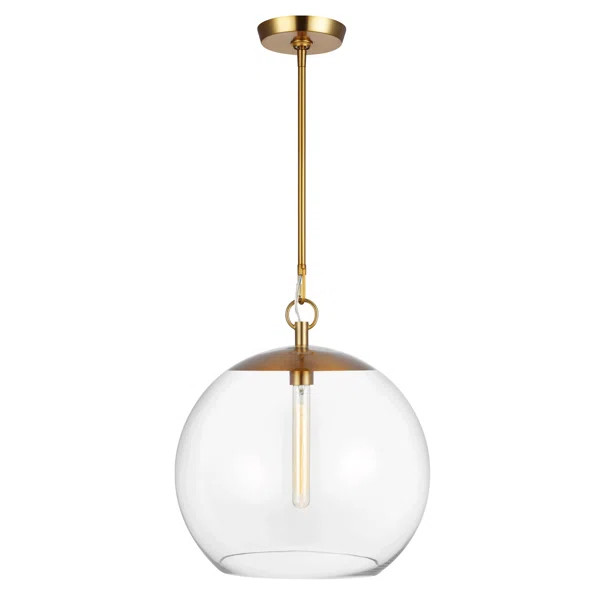 Atlantic 1 - Light Single Globe Pendant by Chapman & Myers | Wayfair North America