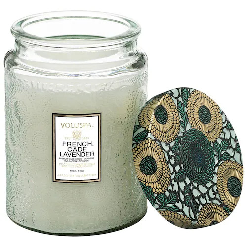 French Cade & Lavender Glass Jar Candle | Sephora (US)