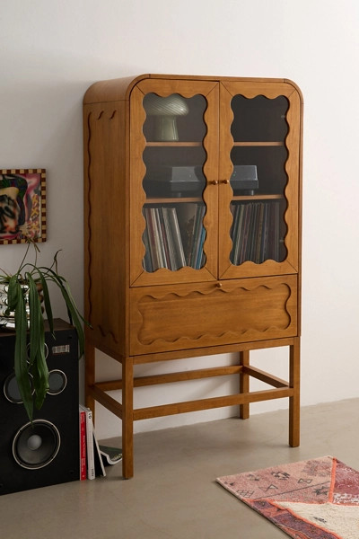 Stacie Tall Storage Cabinet | Urban Outfitters (US and RoW)