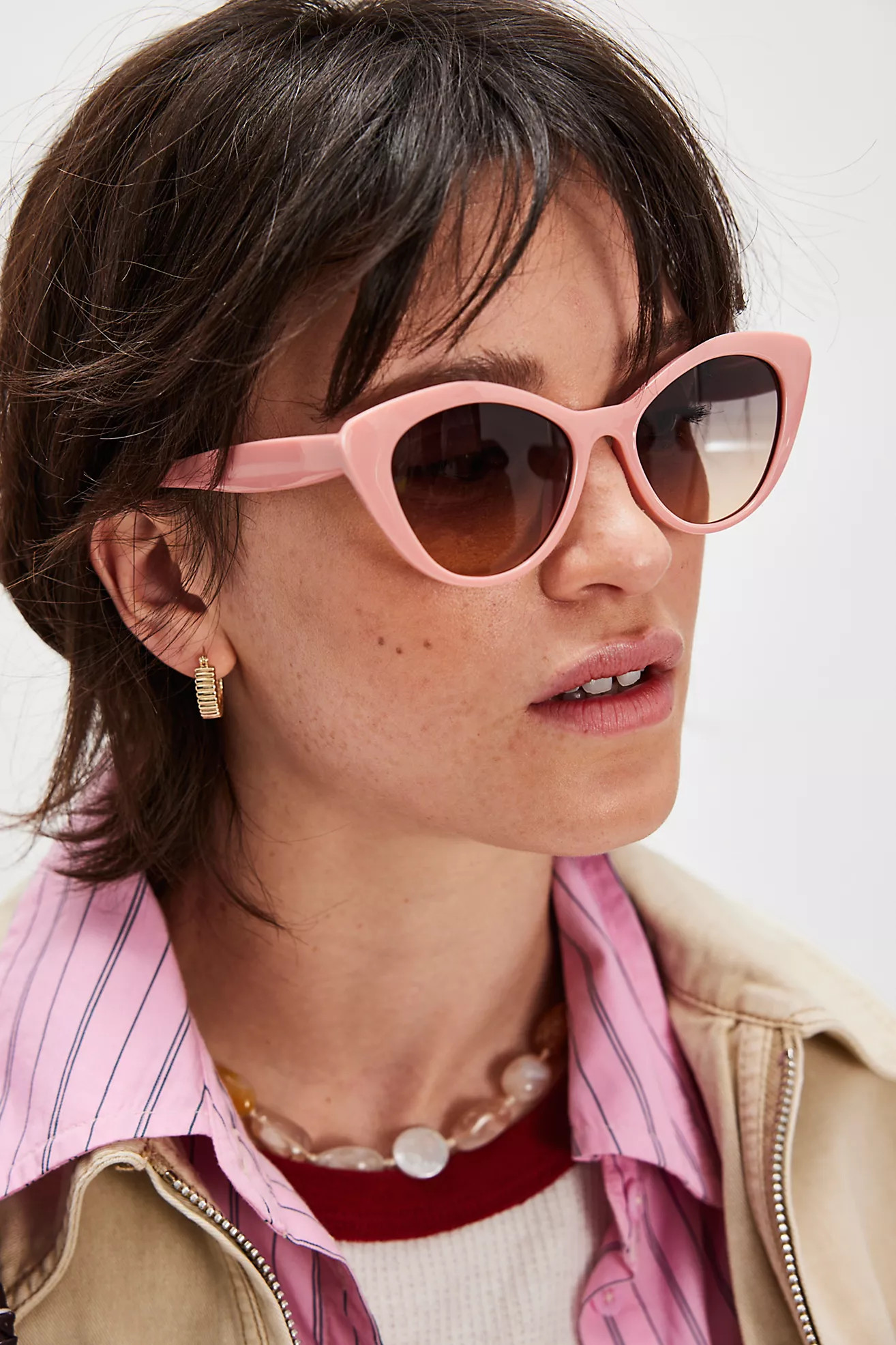 Laurel Cat-Eye Sunglasses | Free People (Global - UK&FR Excluded)