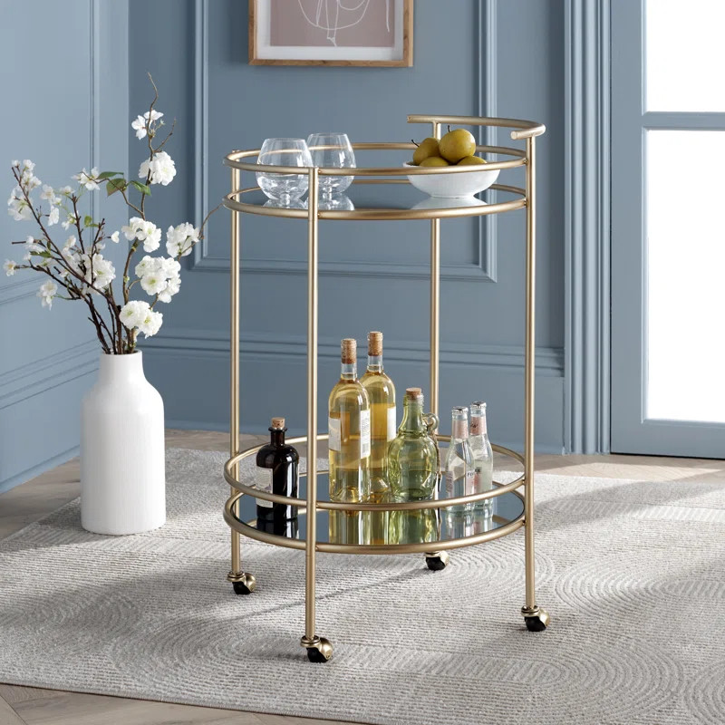 Eldene Metal Bar Cart | Wayfair North America