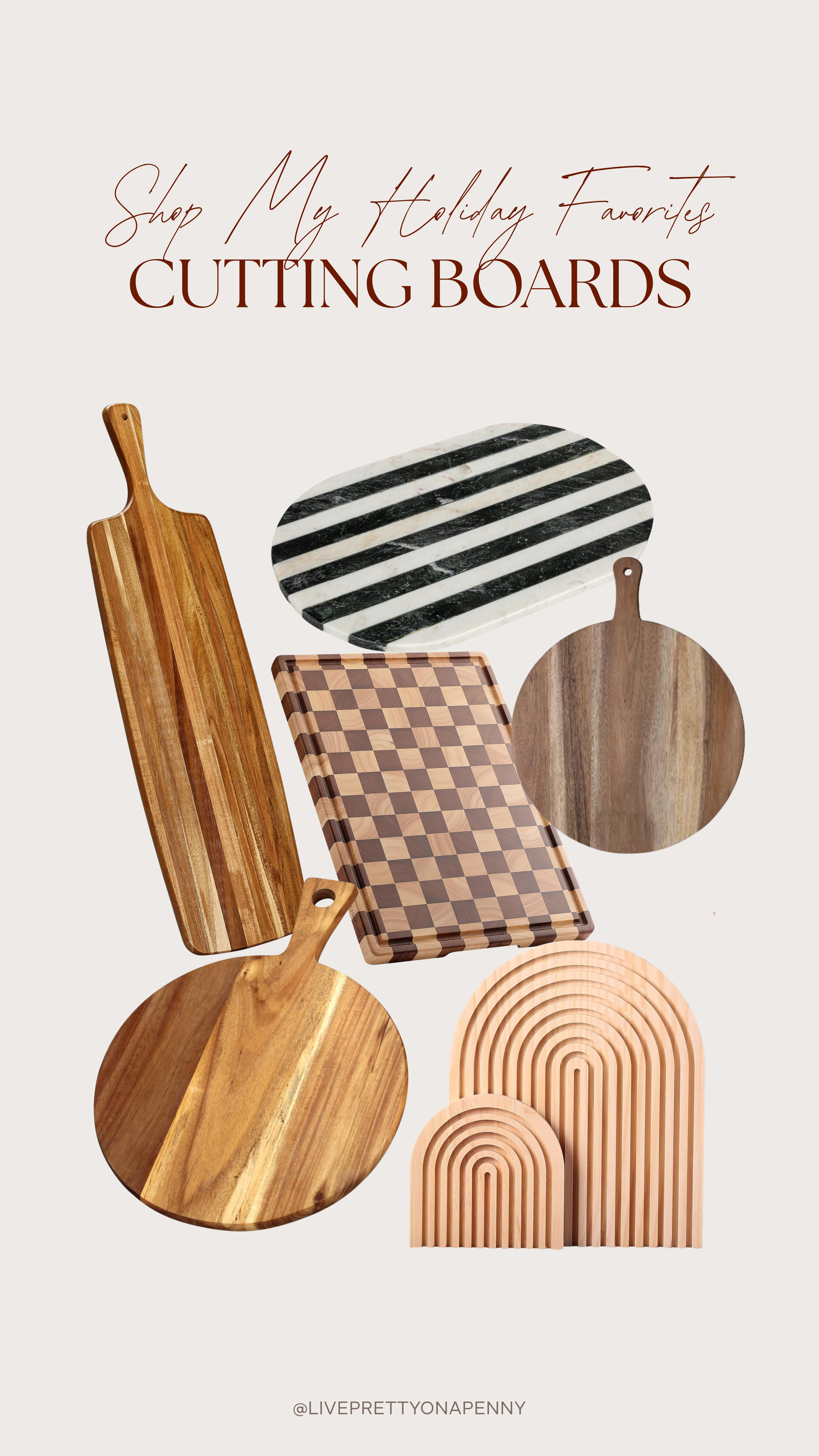 Cutting boards that double as decor? Yes please. Shop my holiday-ready favorites—perfect for grazing boards + hosting! 

 #LTKHoliday #LTKSeasonal #LTKHome