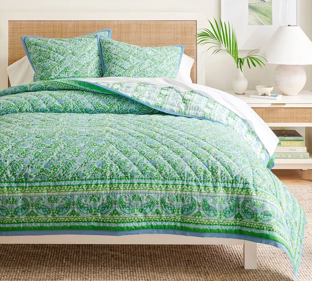 Love Handcrafted Reversible Quilt & Shams