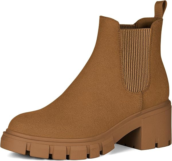 Women's Slip on Chelsea Ankle Boots | Amazon (US)