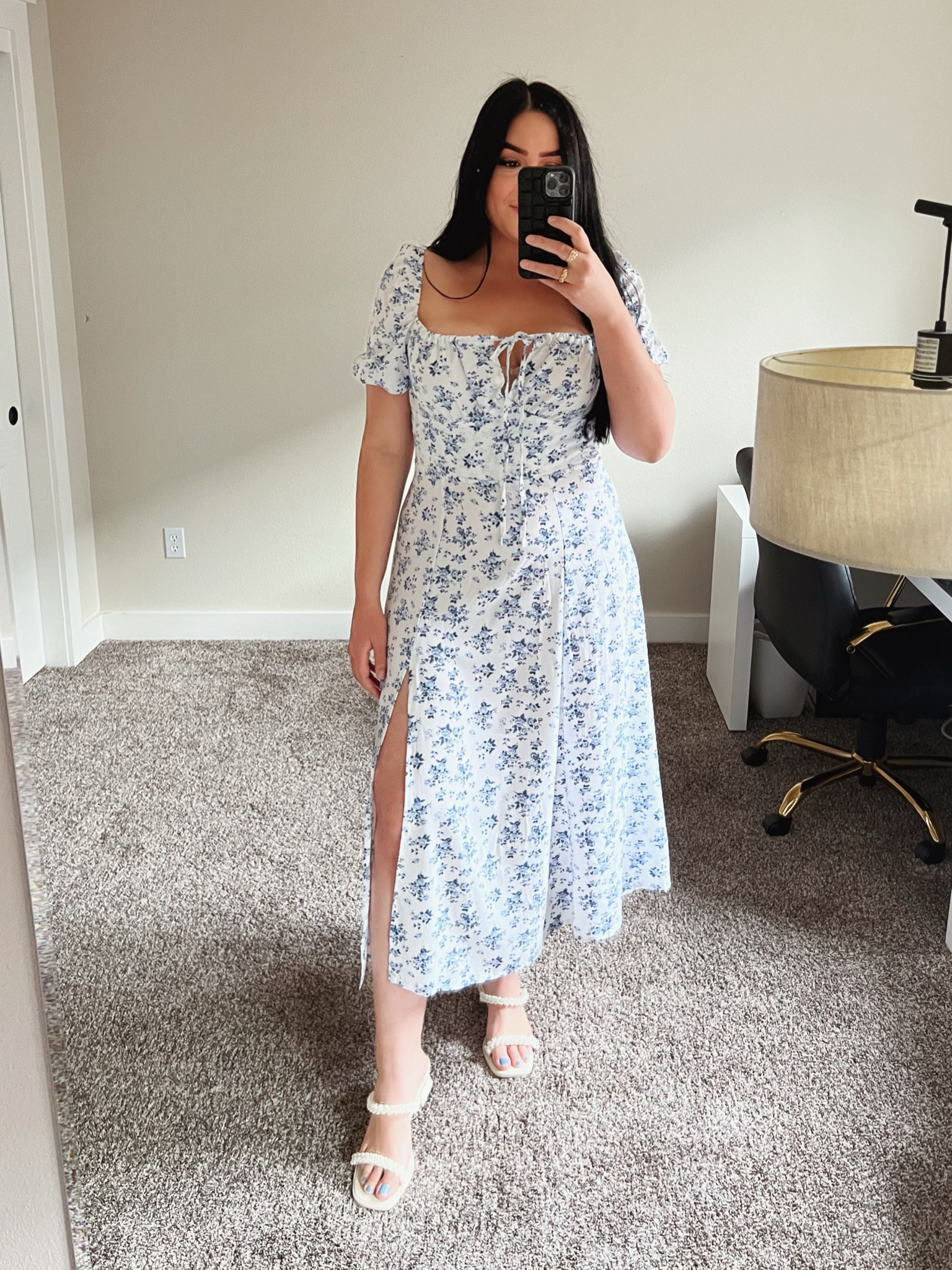 the perfect dress for a bride 💍✨

Let’s be real, literally anyone could wear this dress & look absolutely stunning. But I personally wore it as my “something blue” to several of my bridal festivities. It would also be gorgeous for engagement photos, depending on your location & vibe! 

This material is a tiiiiiny bit sheer, so I recommend either wearing some type of nude spanx or nude underwear. I’ll link my favorite pair for you! 

I took an XL & it fit like a dream! 

#LTKWedding #LTKMidsize #LTKStyleTip