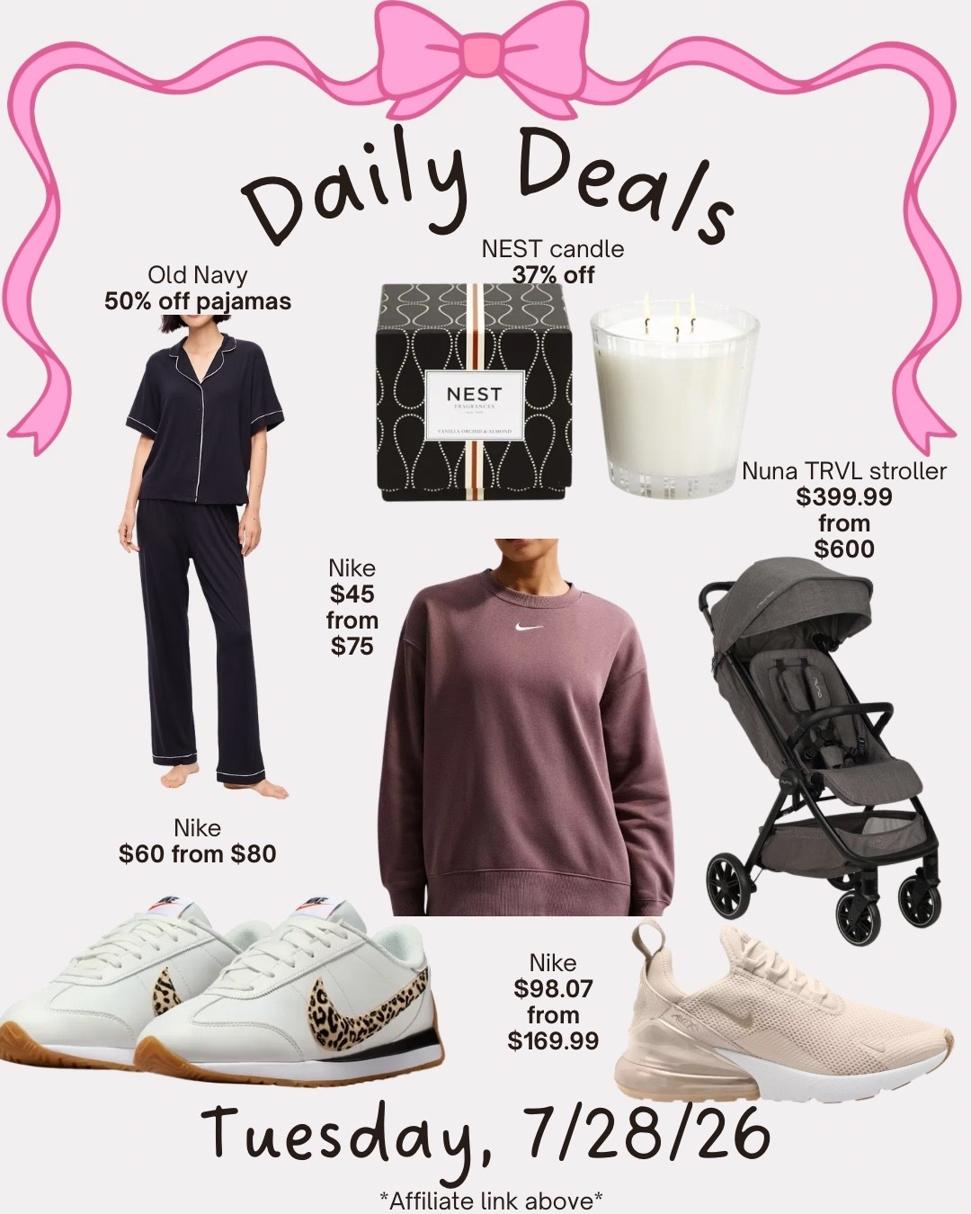 Daily deals

#LTKMidsize #LTKSaleAlert #LTKootd