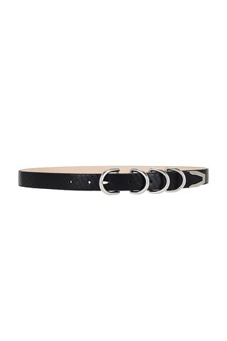 Rag & Bone Baby Spire Hip Belt in Black Basket Weave from Revolve.com | Revolve Clothing (Global)
