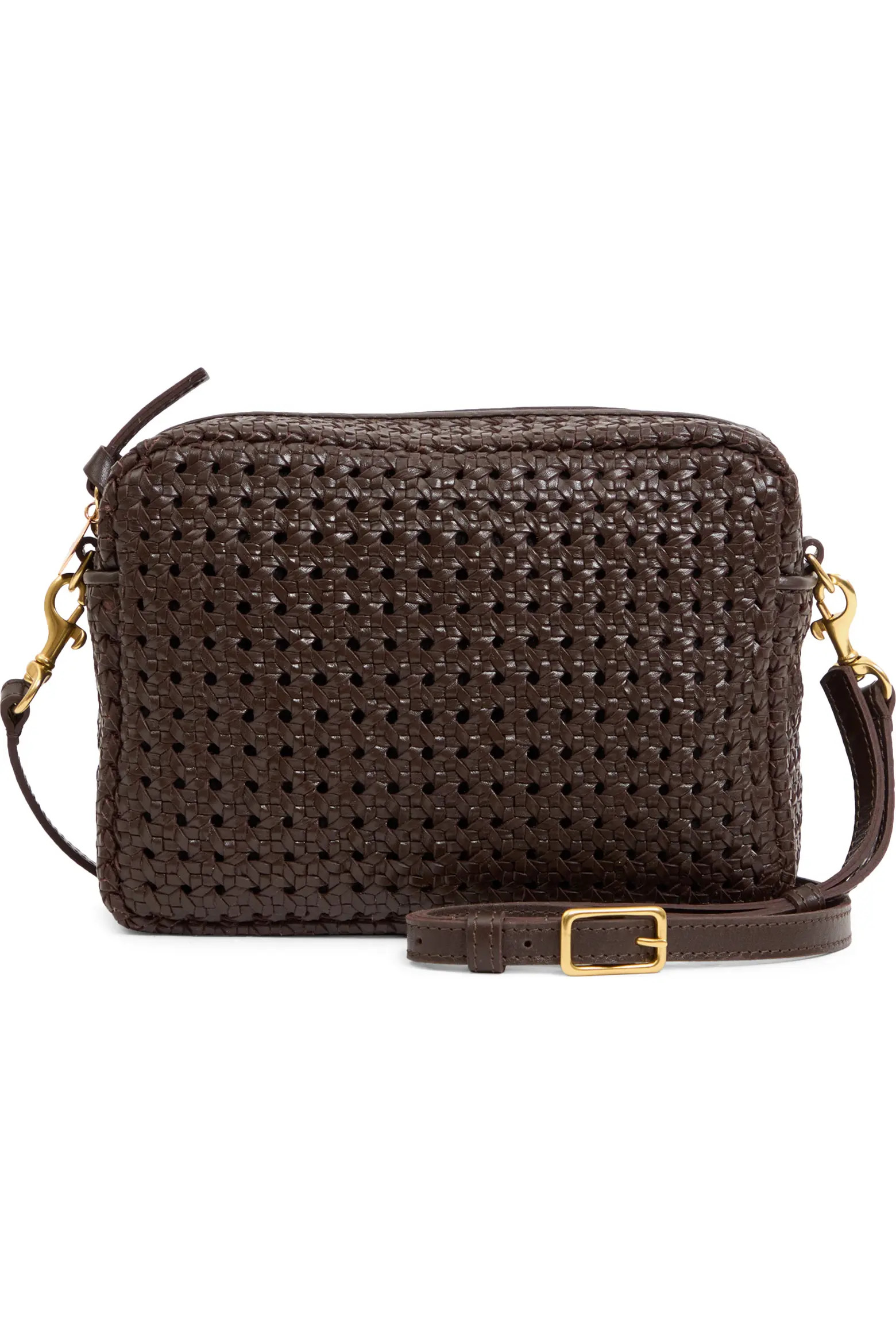 Midi Sac Woven Leather Crossbody Bag (Women) | Nordstrom | Nordstrom