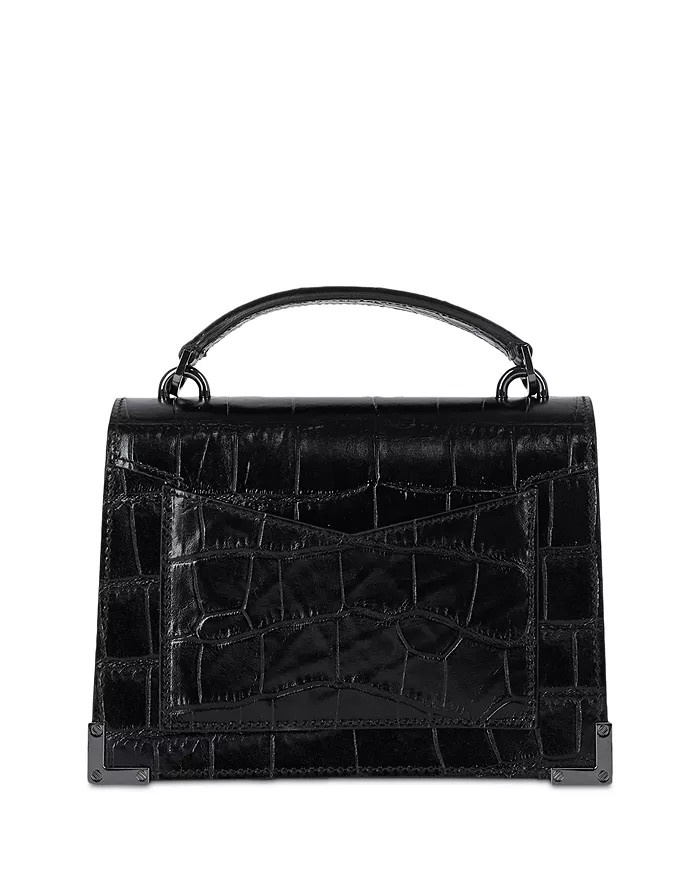 The Kooples Mini Emily Croc Embossed Patent Leather Handbag Back to results -  Women - Bloomingda... | Bloomingdale's (US)